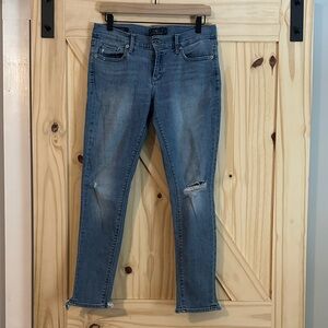 Lucky Brand Distressed Blue Skinny Jeans